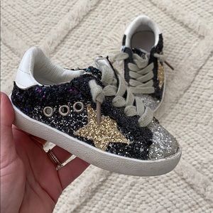 Glitter star sneakers